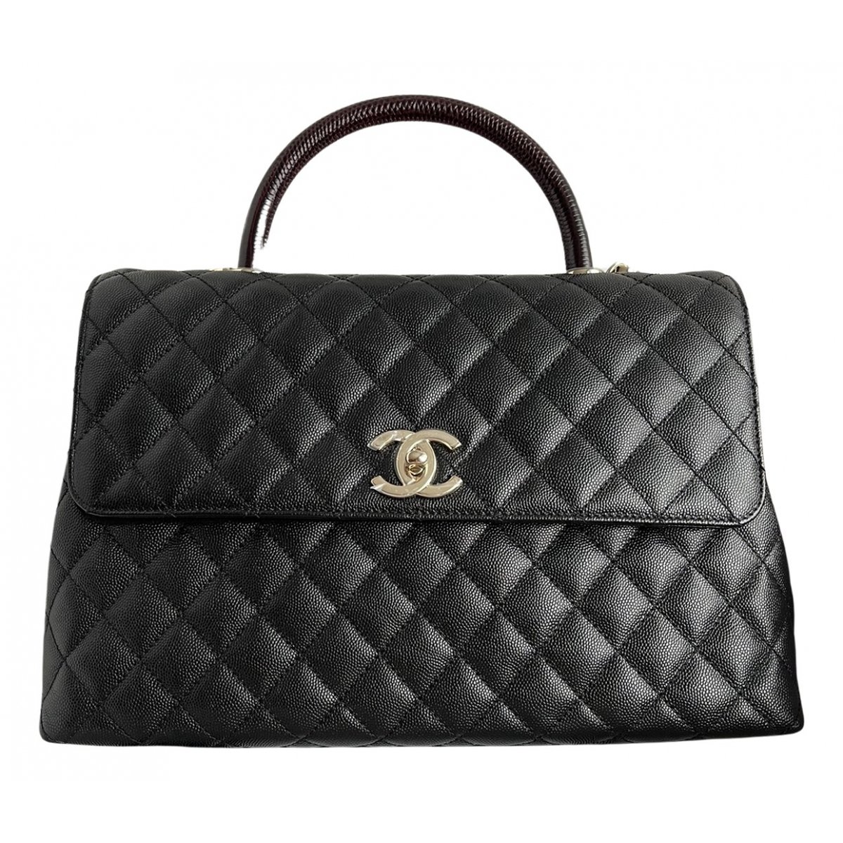 Coco Handle leather handbag