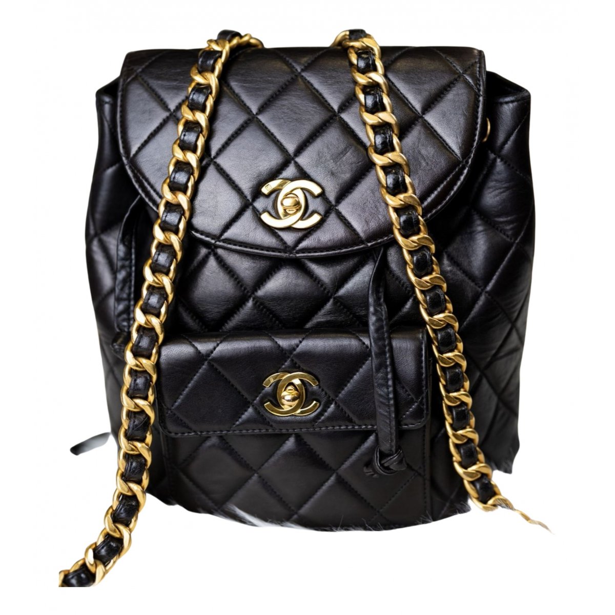 Duma leather backpack