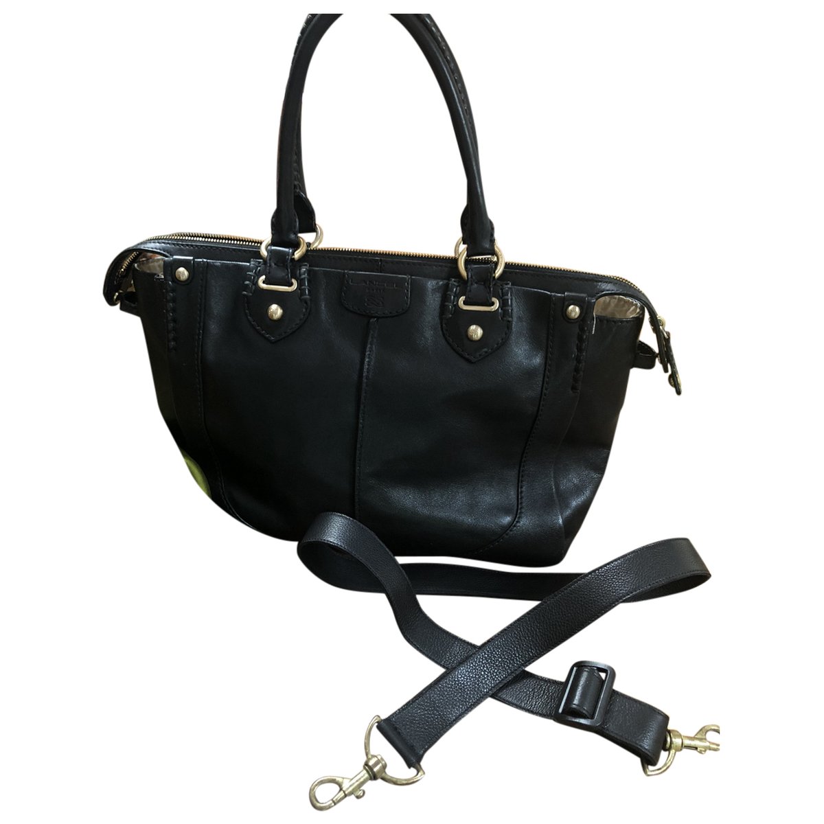 Lison leather handbag