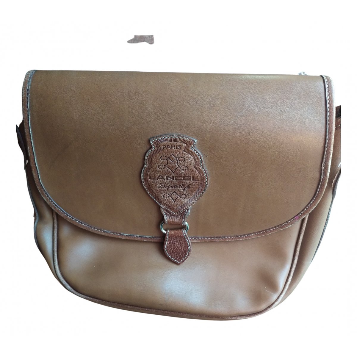 Pia patent leather handbag