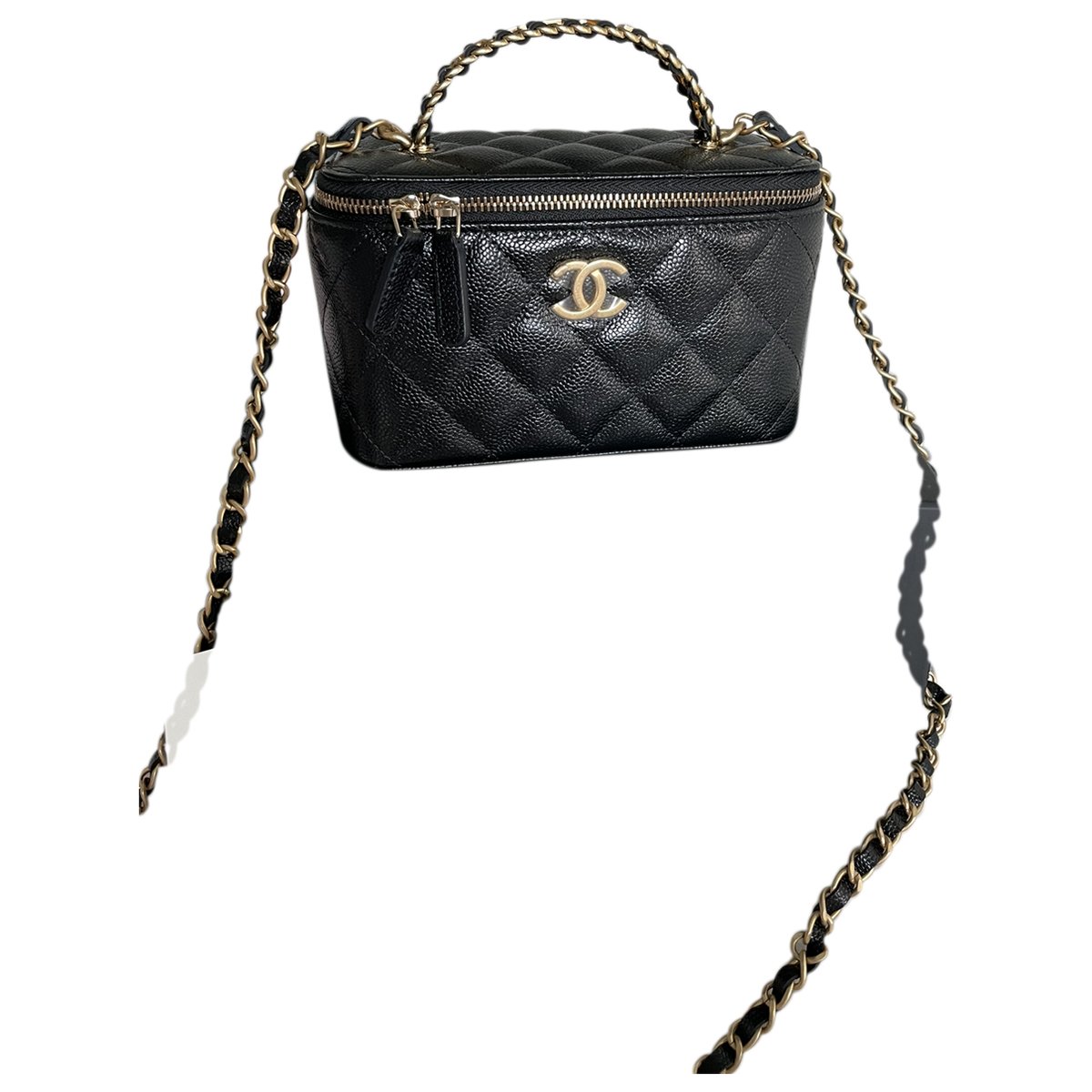 Vanity leather mini bag
