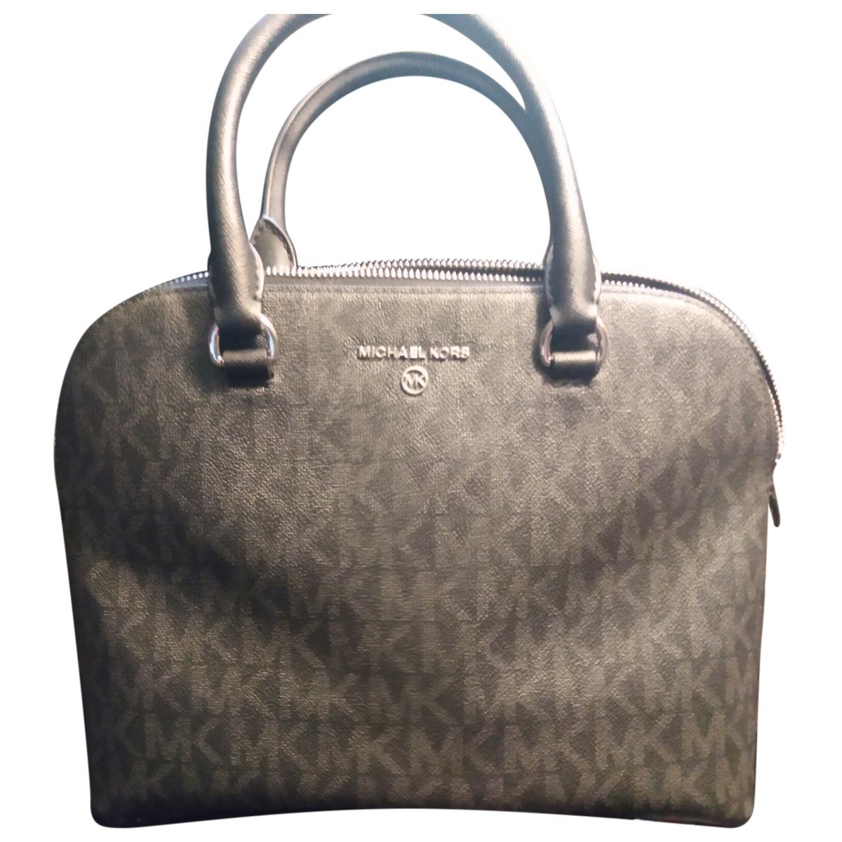 Cindy patent leather satchel