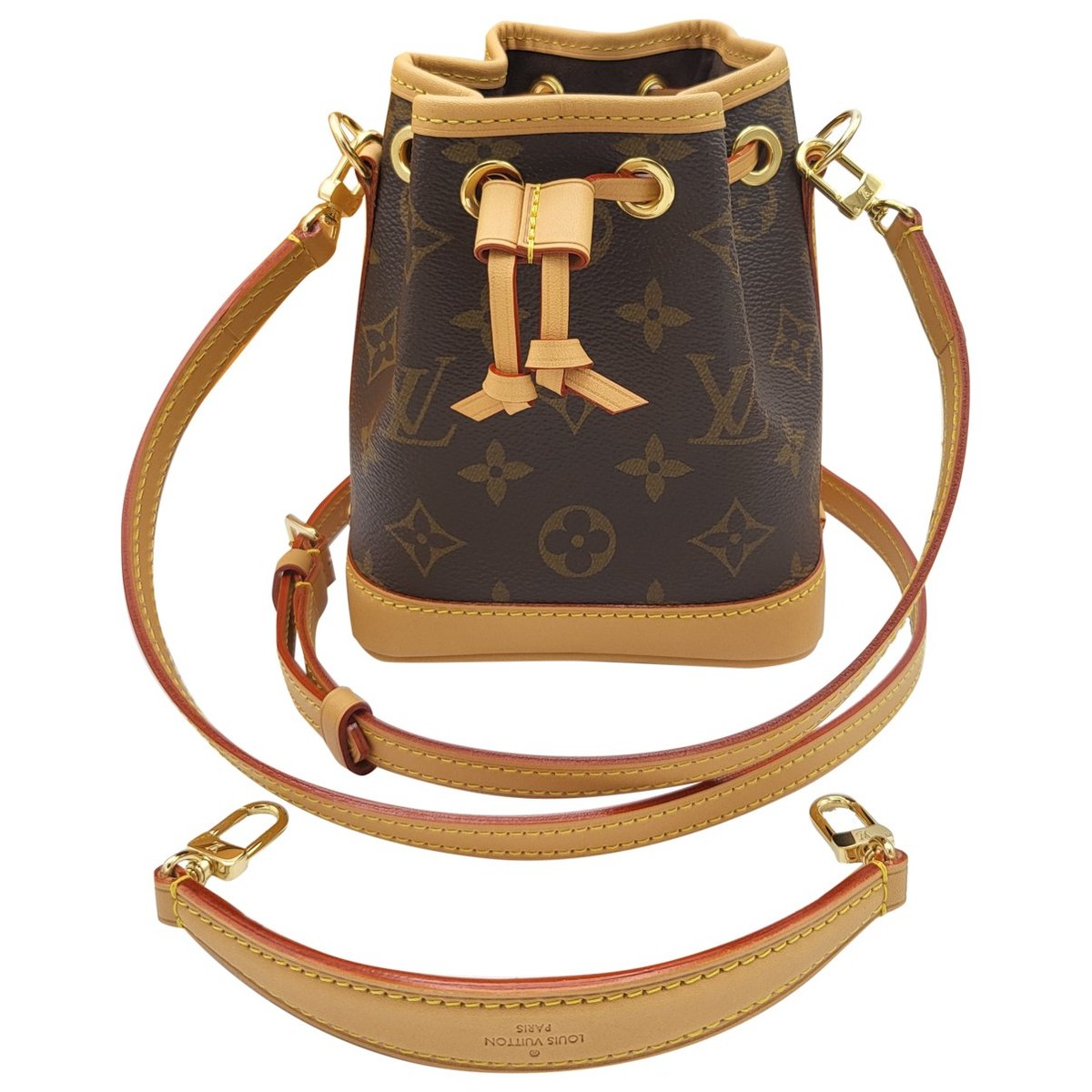 Nano Noé cloth crossbody bag