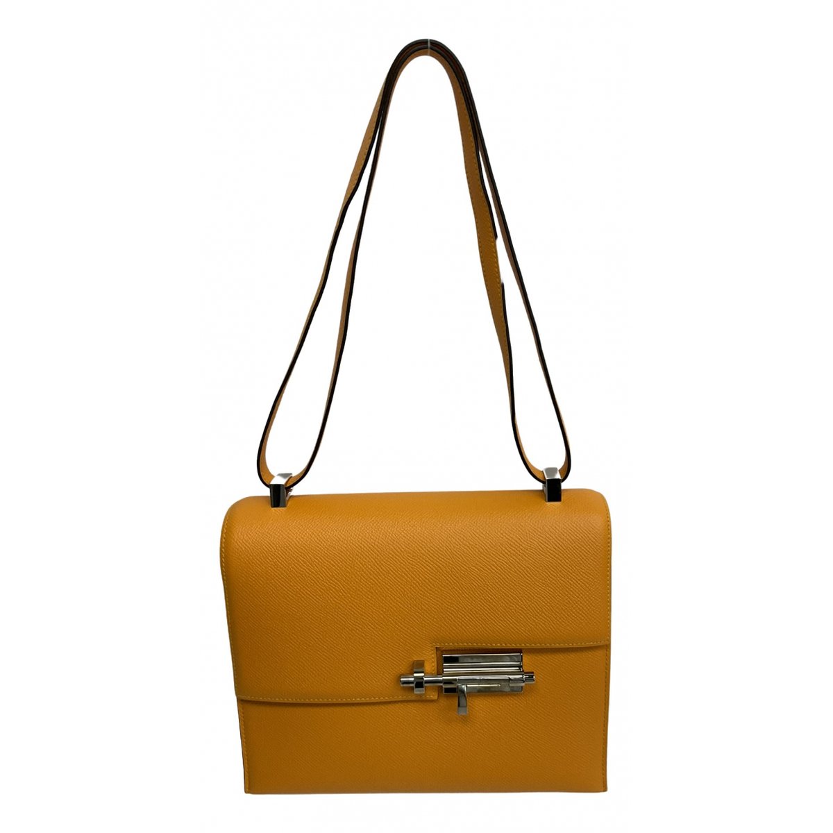 Verrou leather handbag