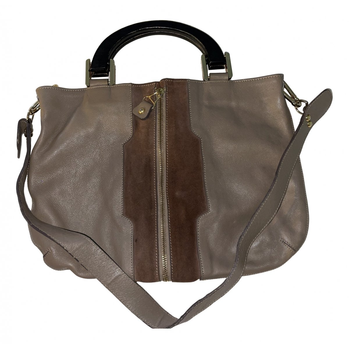 Justine leather handbag