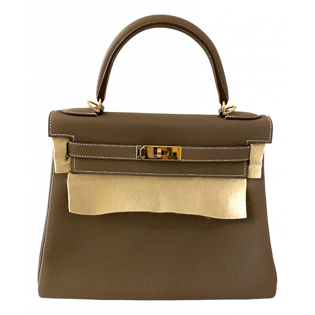 Kelly 28 leather handbag