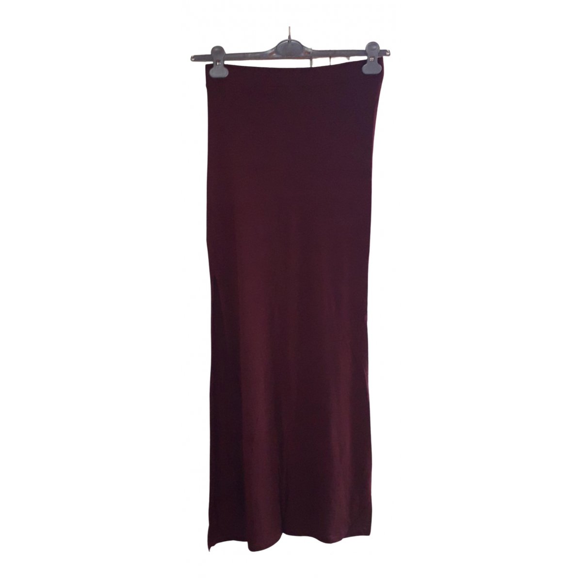 Taille haute maxi skirt