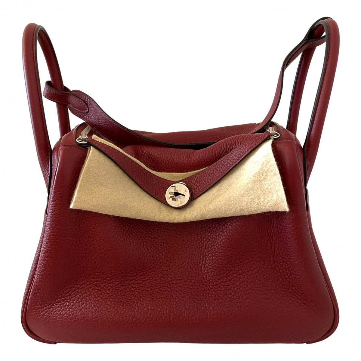 Lindy leather handbag