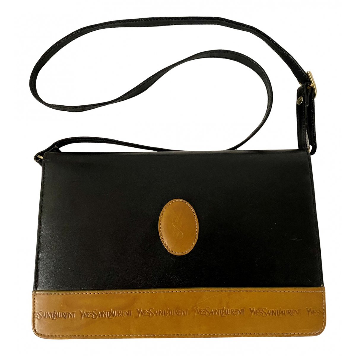Messenger leather handbag