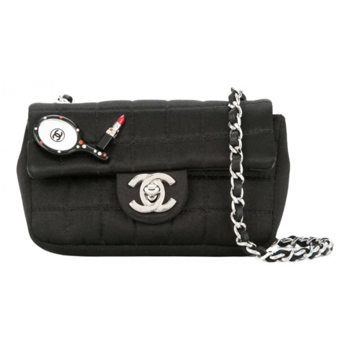 Trendy CC Flap cloth handbag