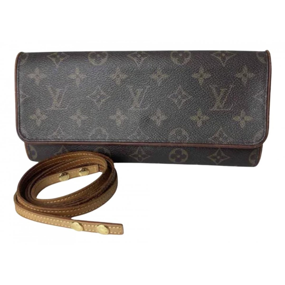 Twin cloth crossbody bag