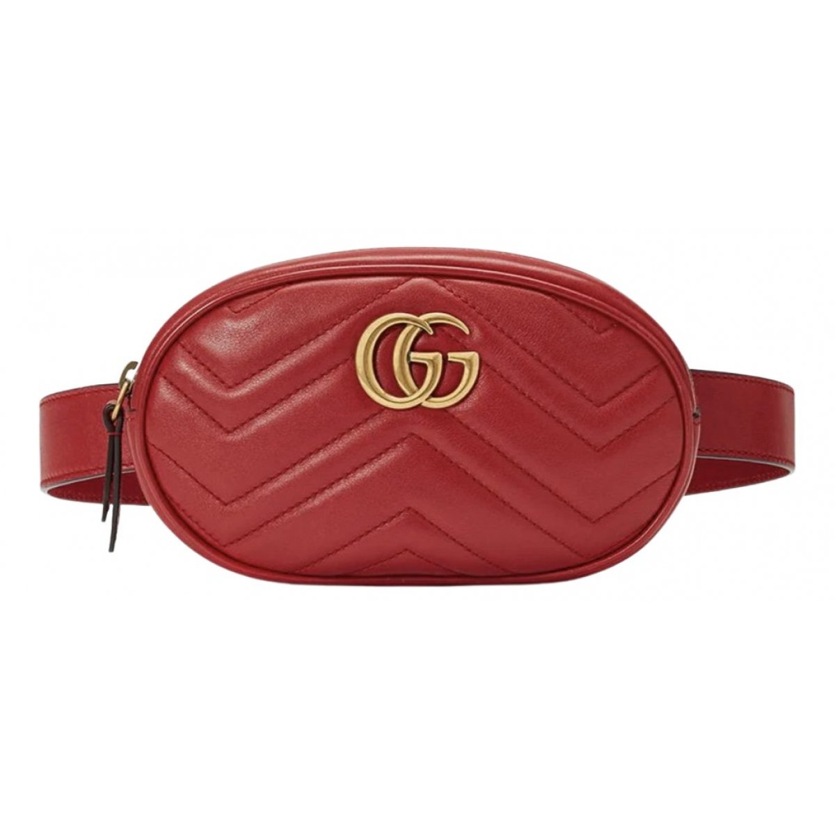 GG Marmont Oval leather handbag