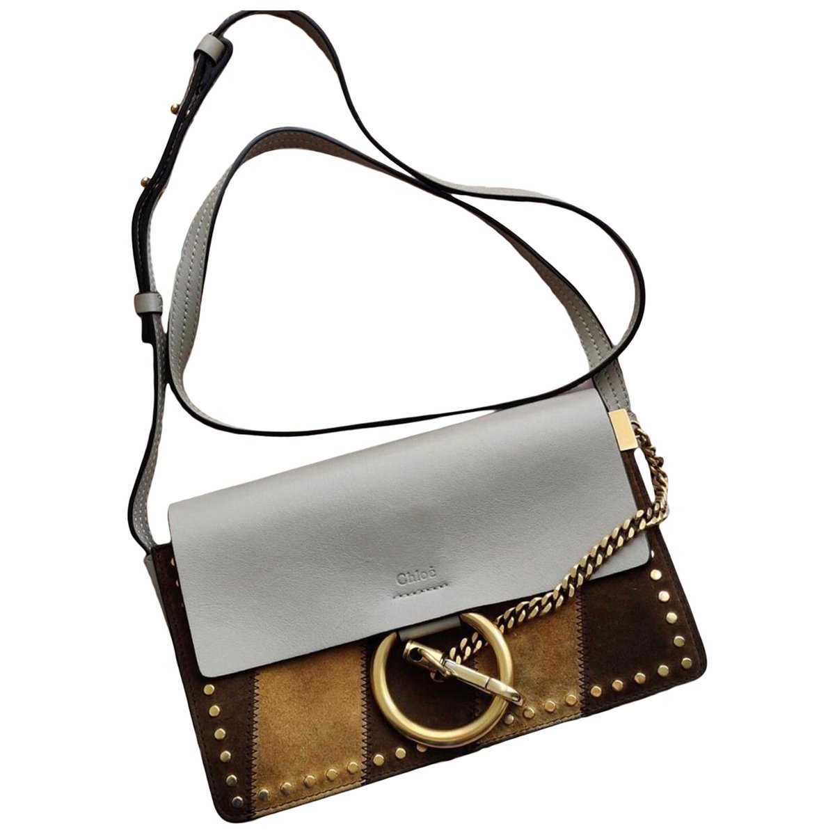 Faye leather handbag