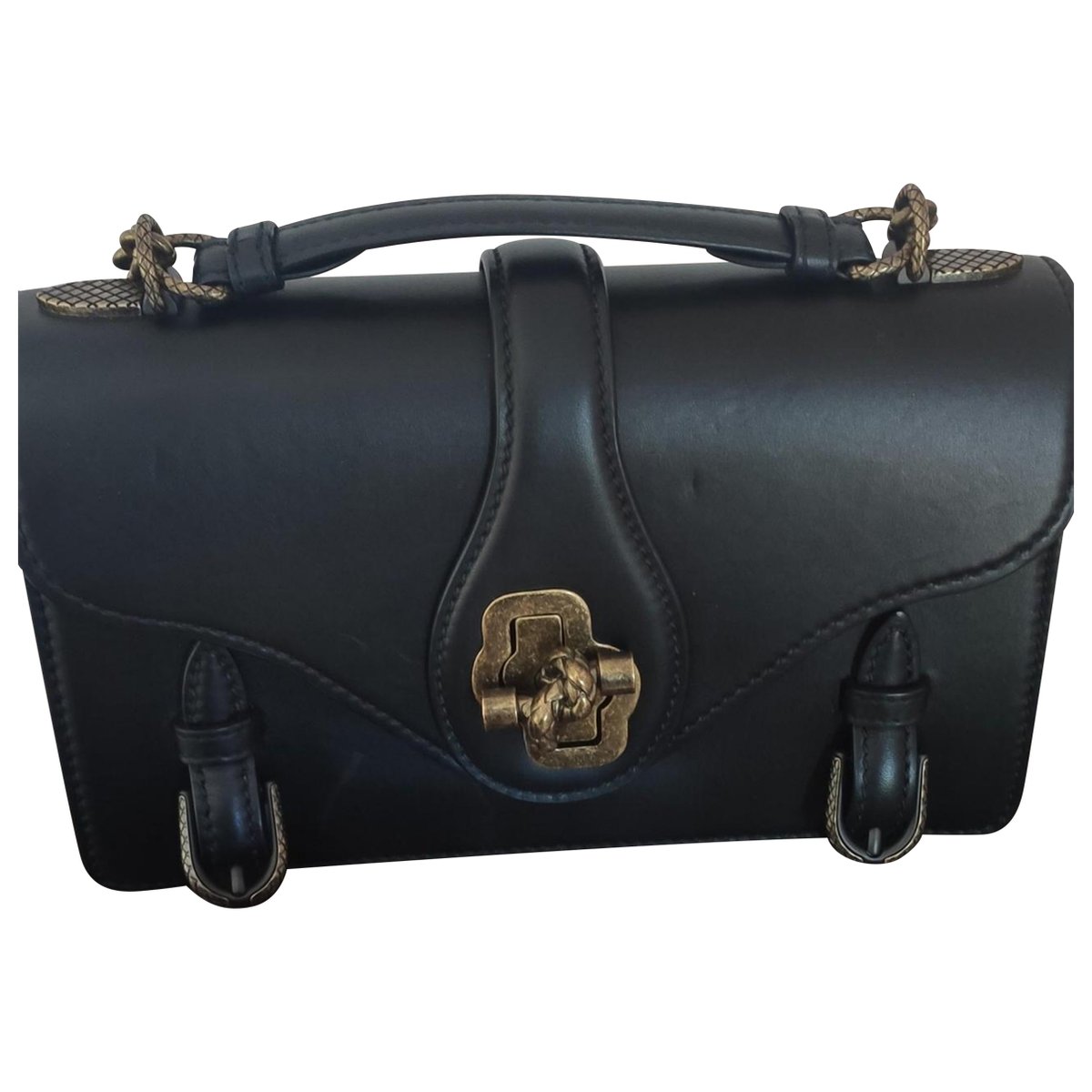 City Knot leather handbag