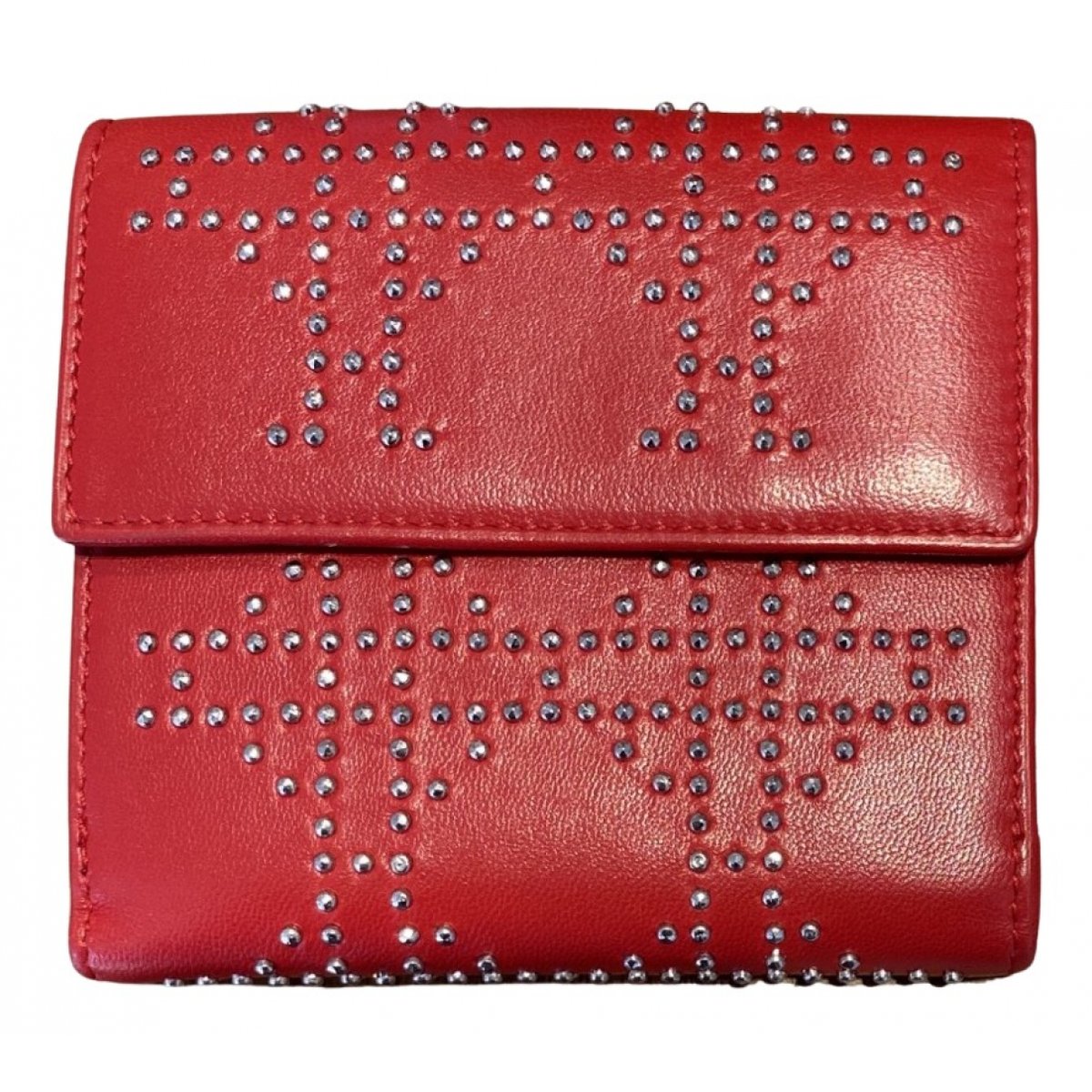 Lady Dior leather purse
