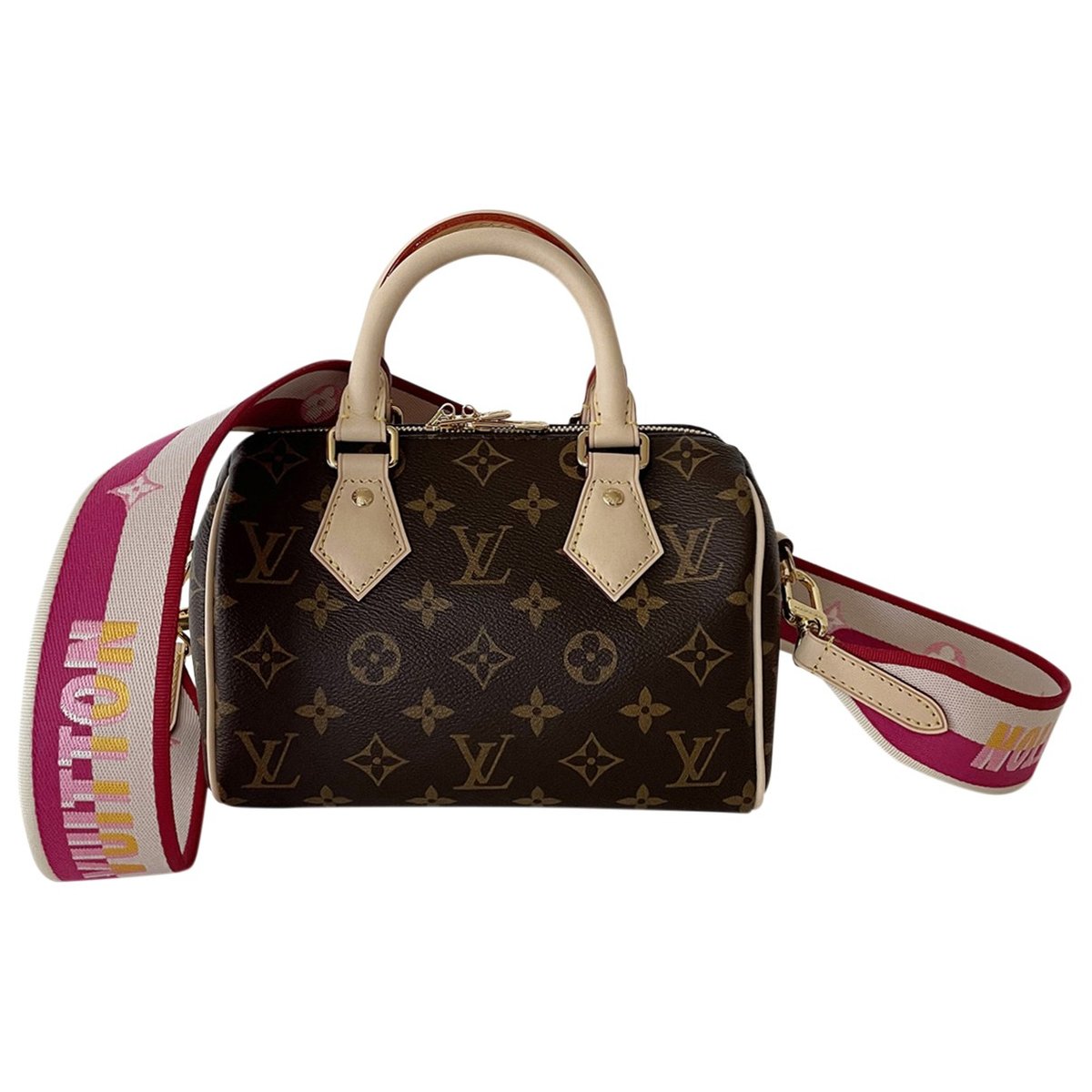 Speedy Bandoulière cloth crossbody bag