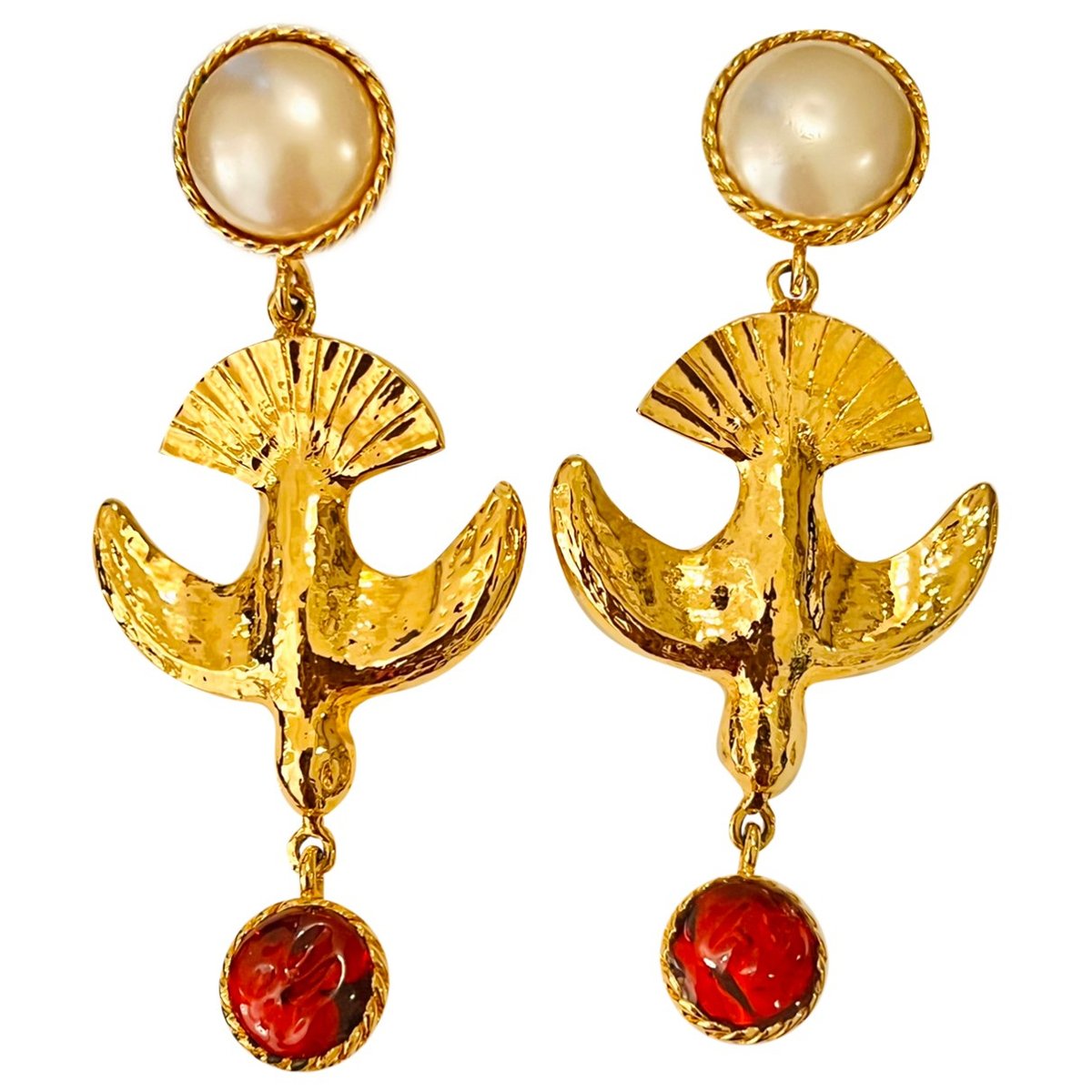 Gripoix earrings