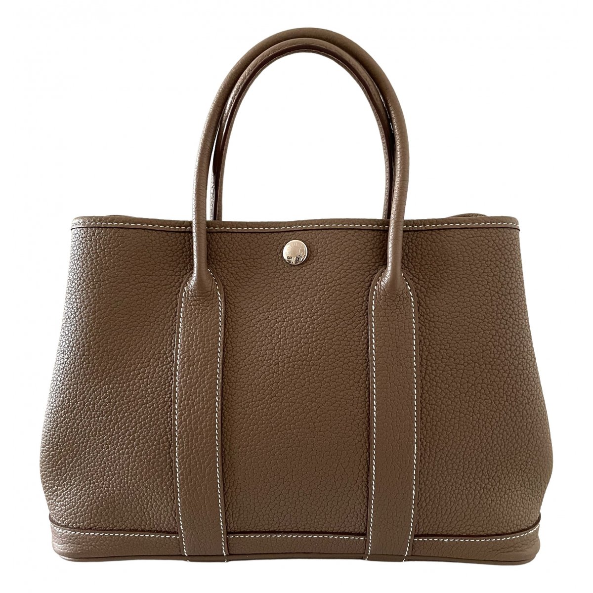 Garden Party leather handbag