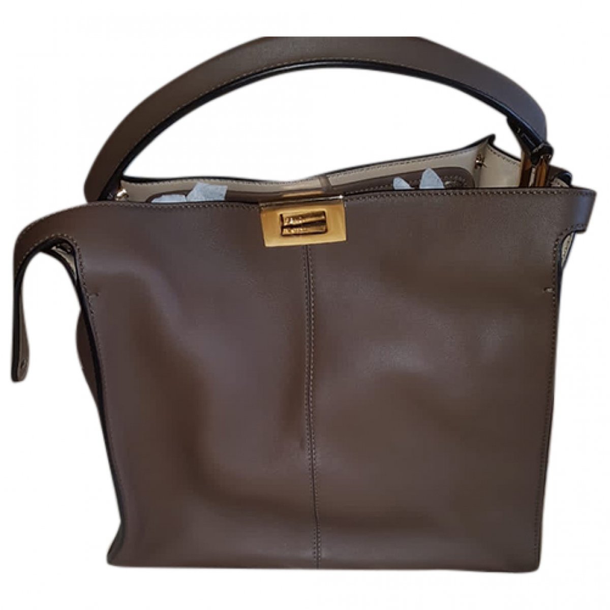 Peekaboo X-Lite leather handbag