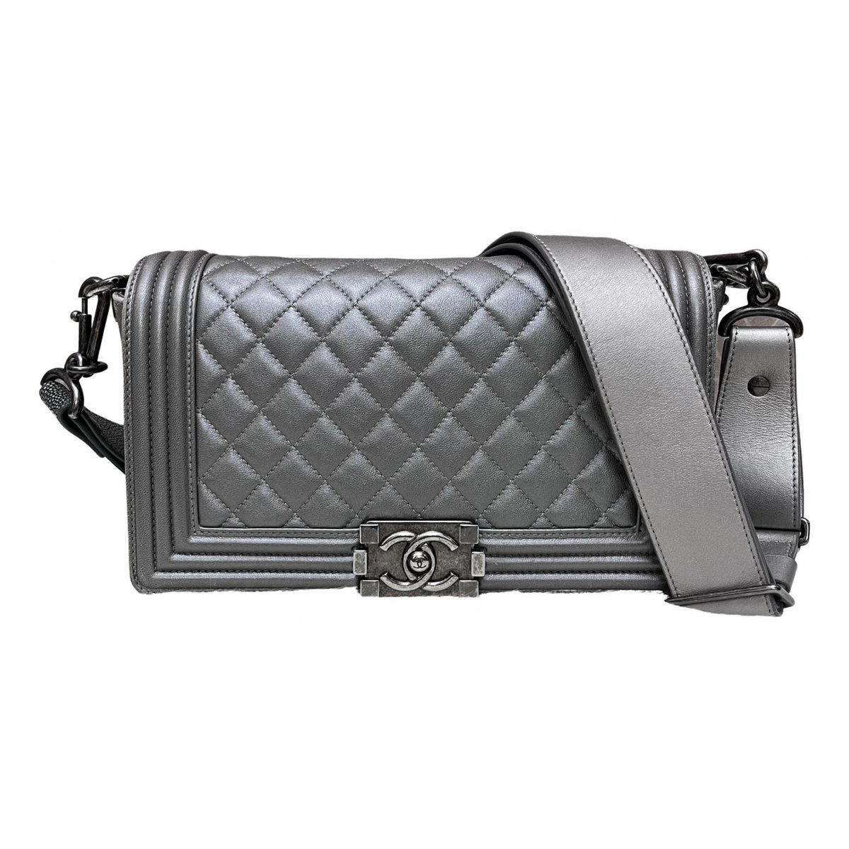 Boy leather crossbody bag
