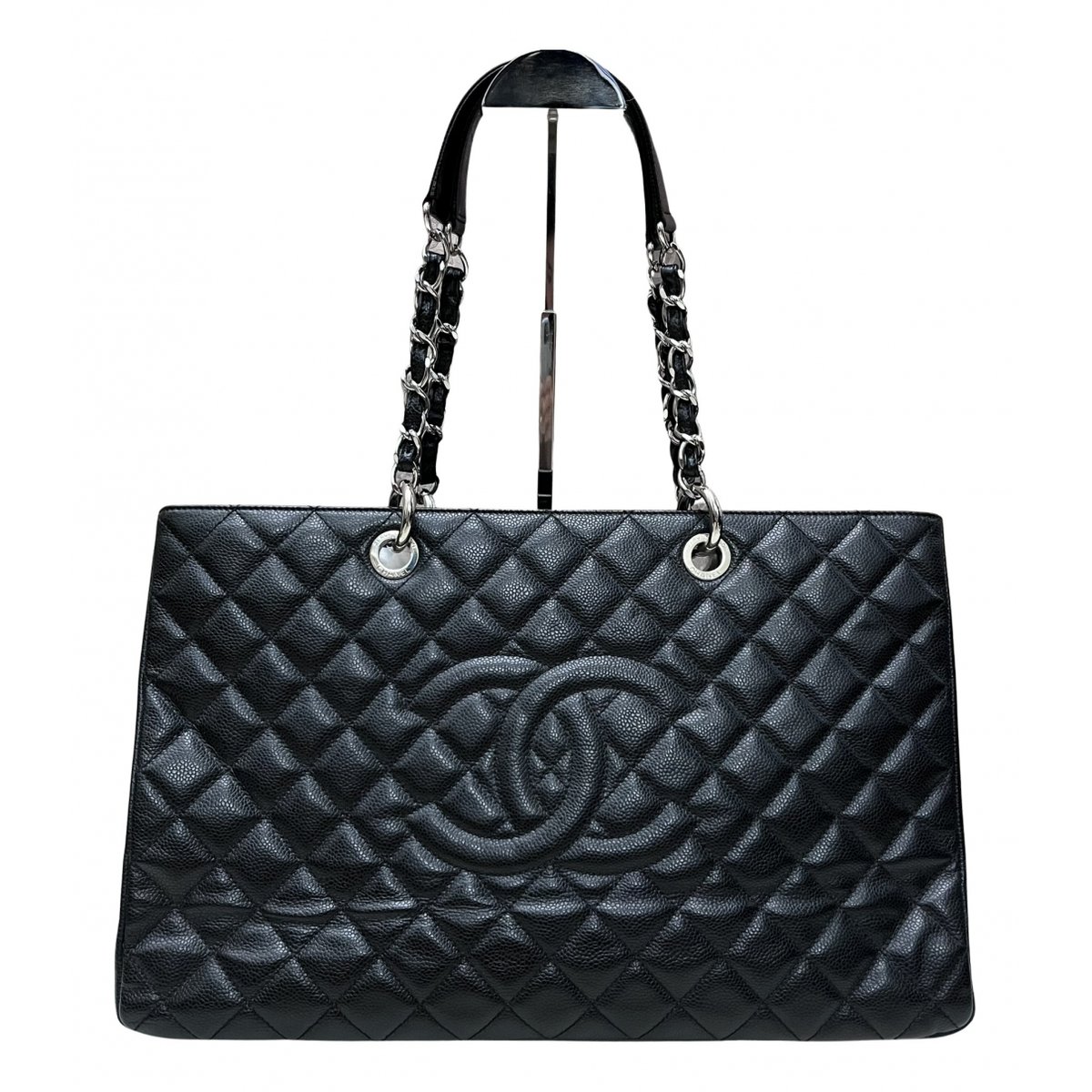 Grand shopping leather tote