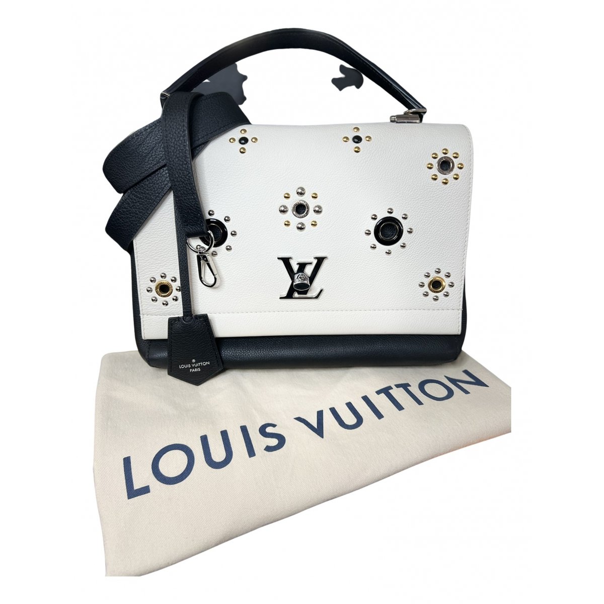 Lockme leather handbag