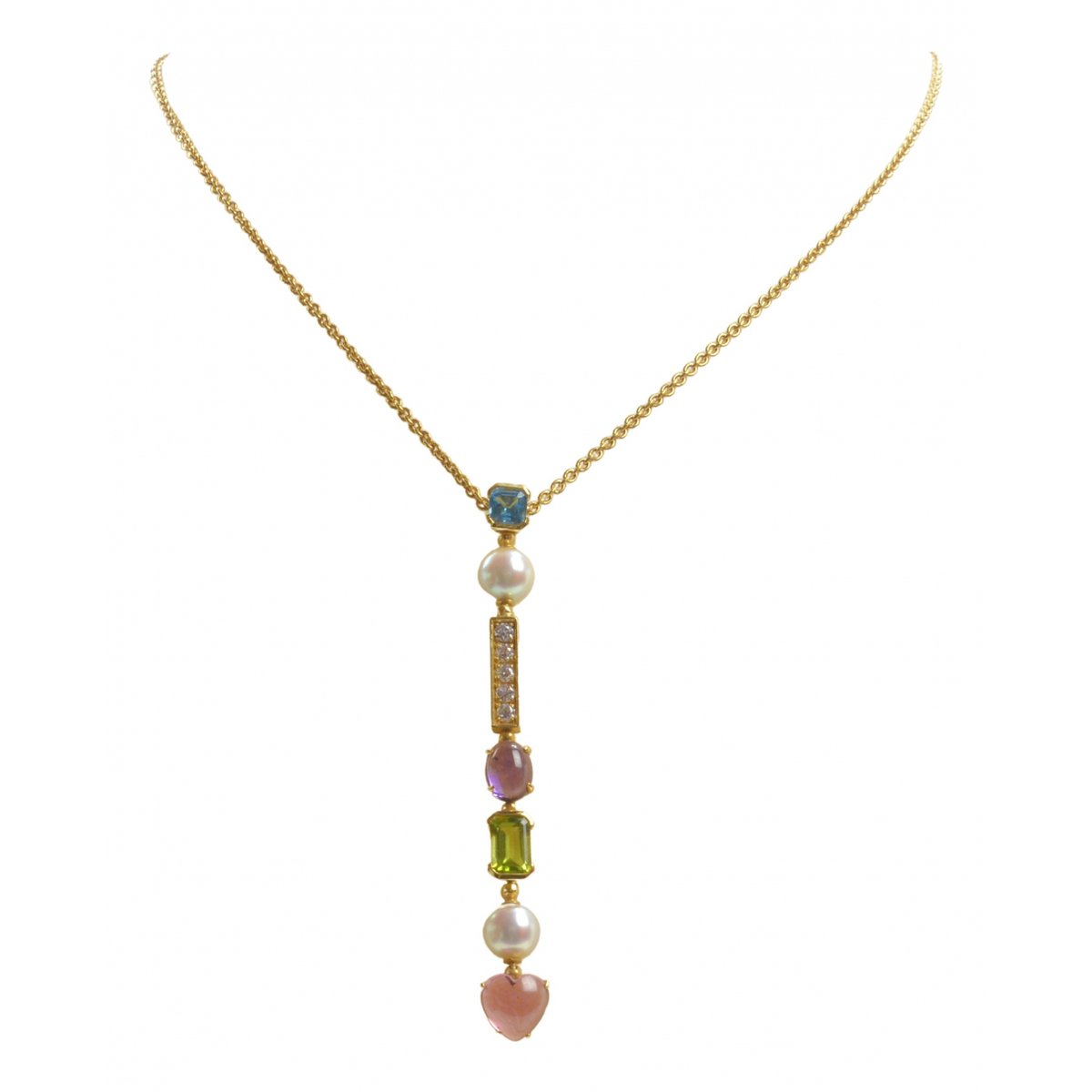 Allegra yellow gold necklace