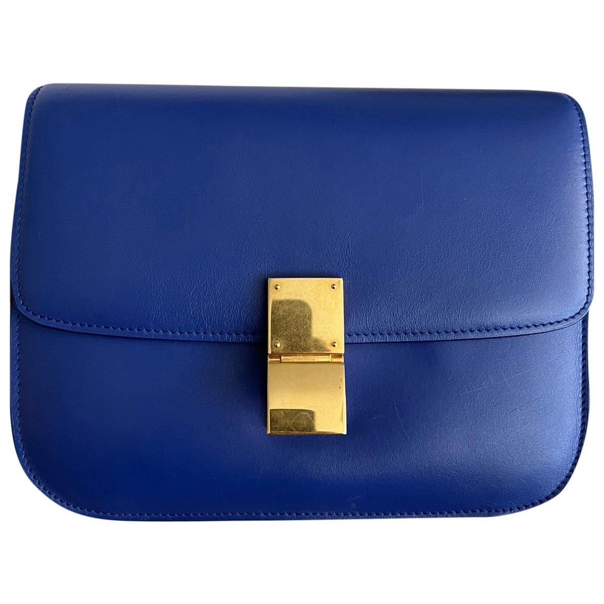 Classic leather crossbody bag