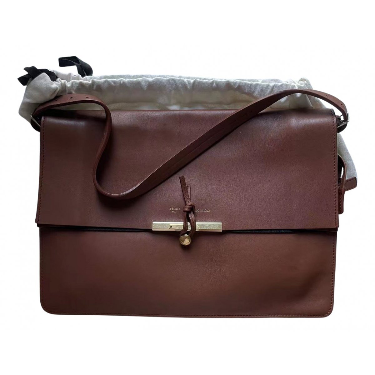 Blade leather handbag