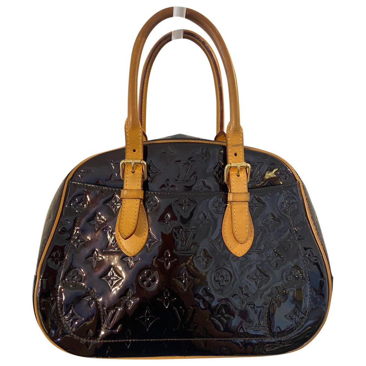 Summit patent leather handbag