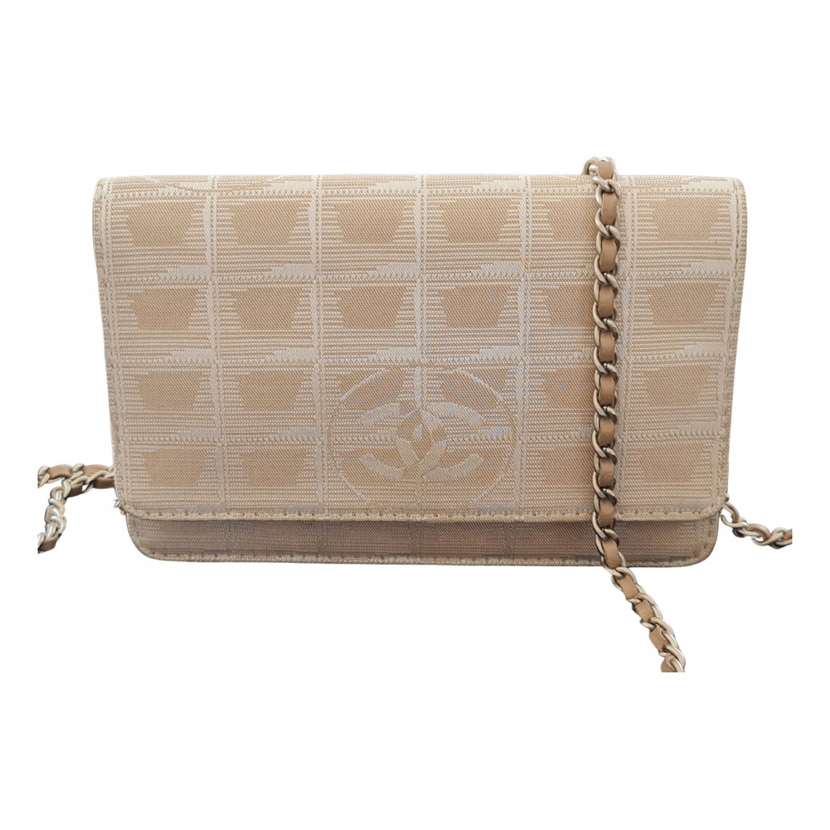 Wallet On Chain Timeless/Classique cloth crossbody bag