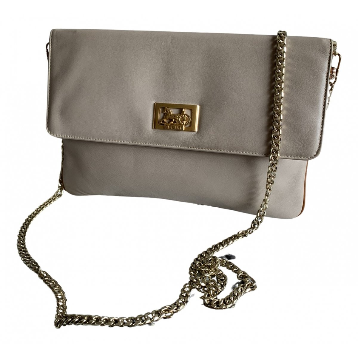 Triomphe leather handbag