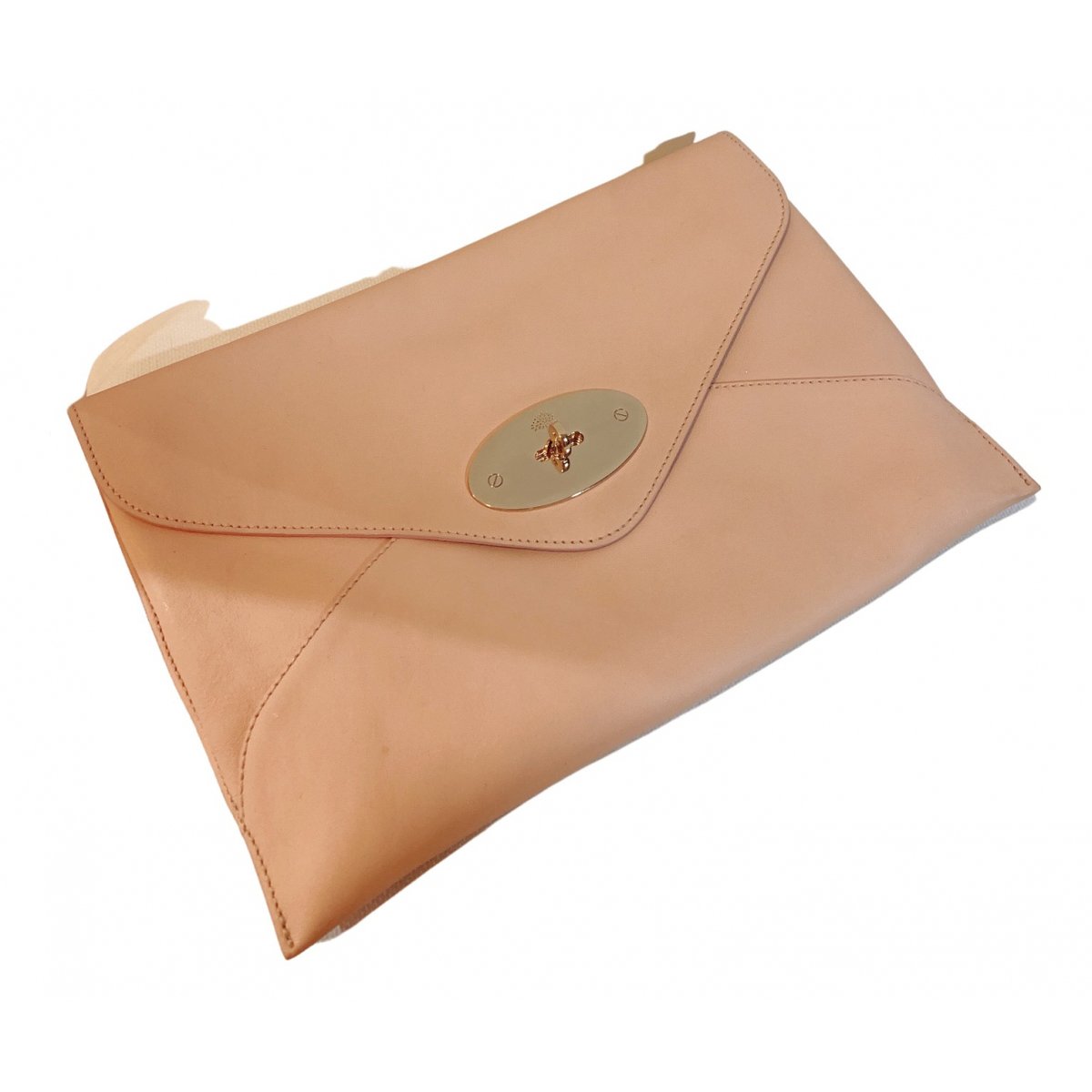 Willow leather clutch bag