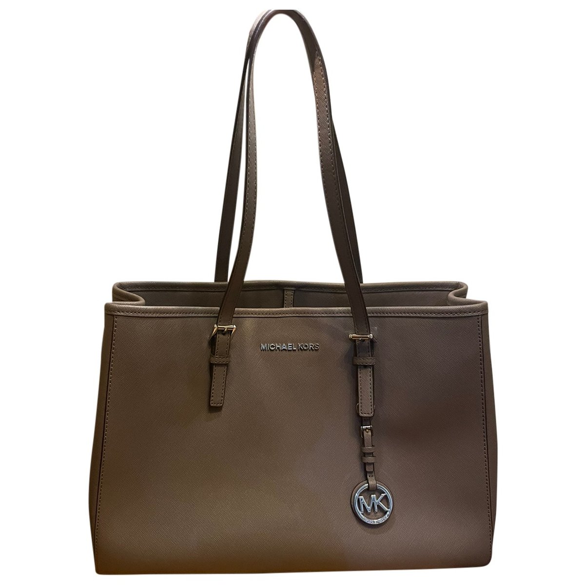 Jet Set leather tote