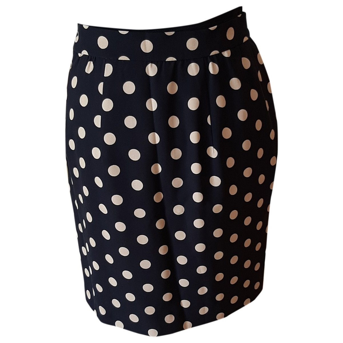 VLogo silk skirt