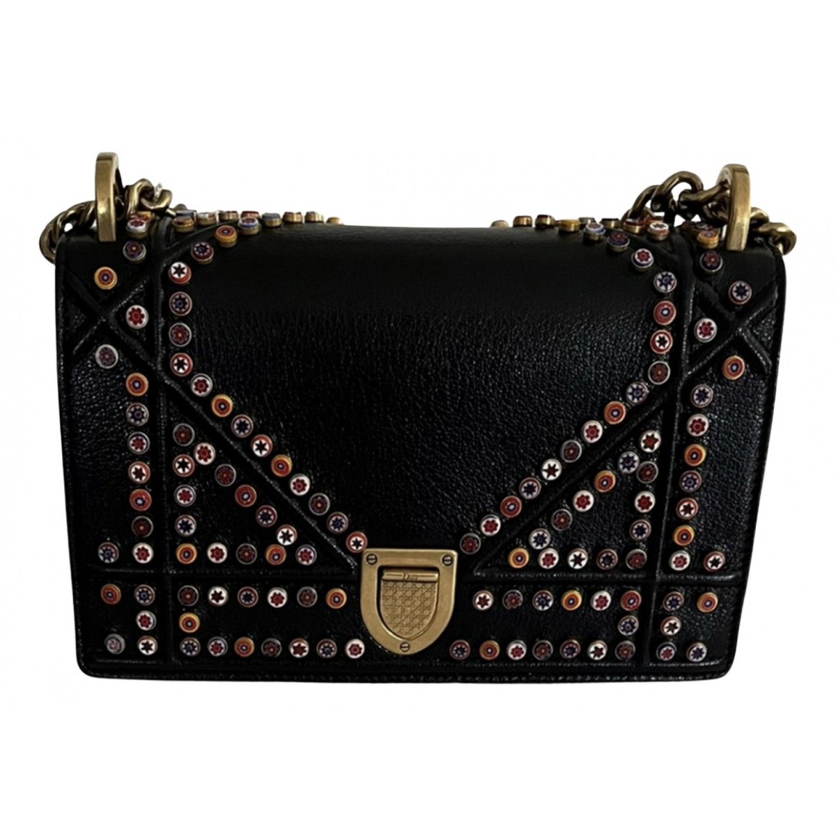Diorama leather crossbody bag