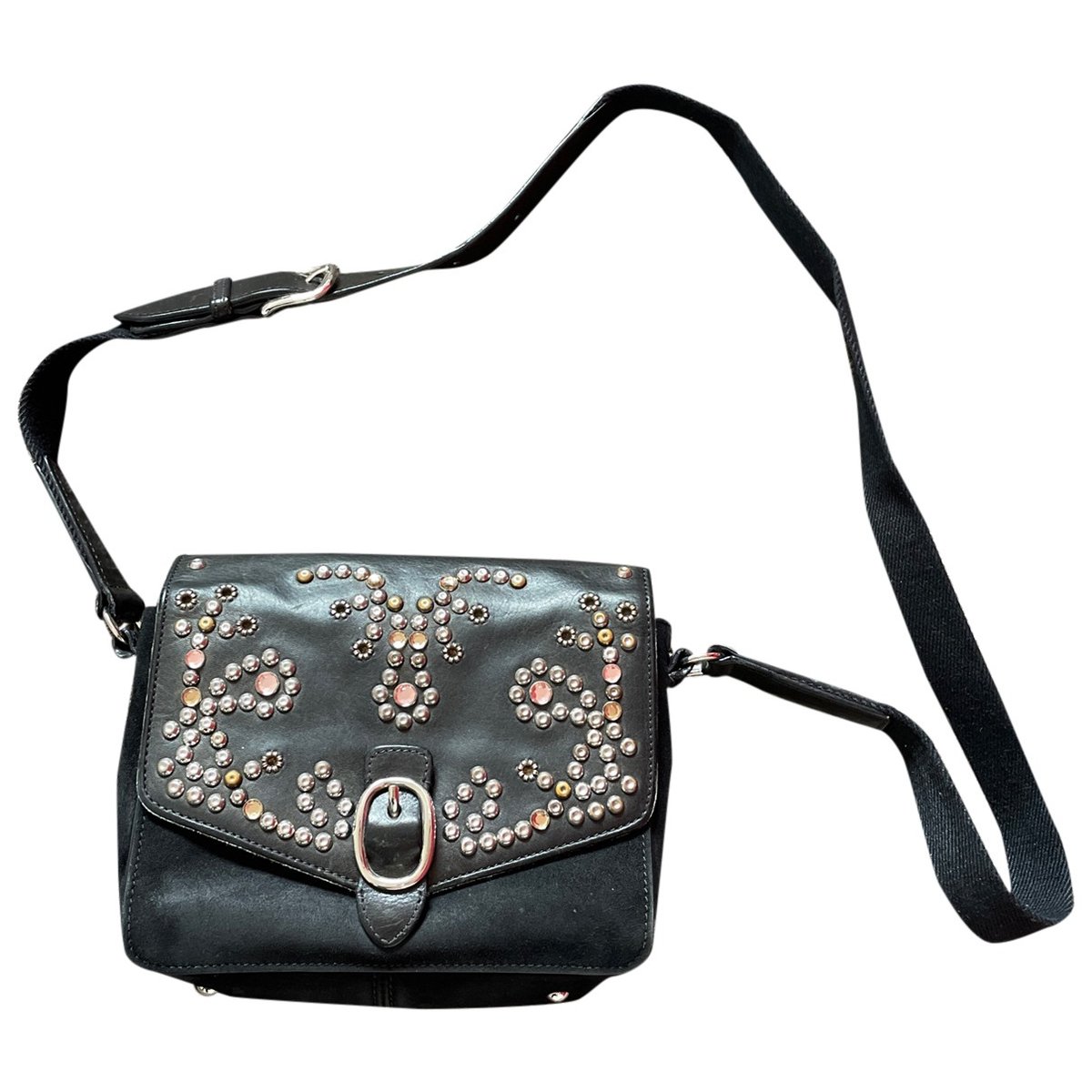Leather crossbody bag