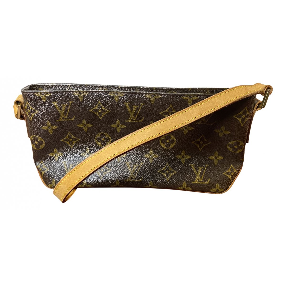 Trotteur leather crossbody bag