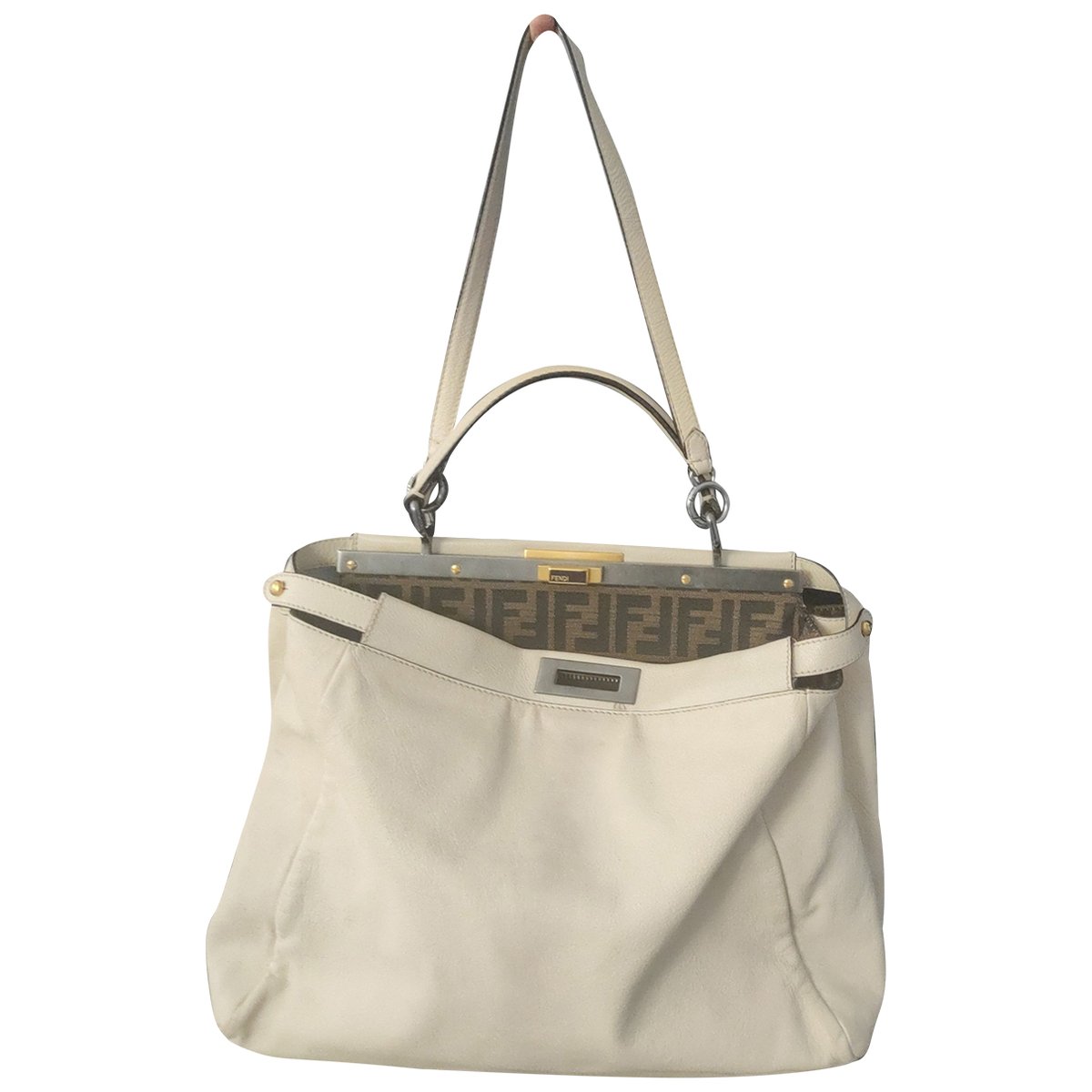 Peekaboo X-Lite leather handbag