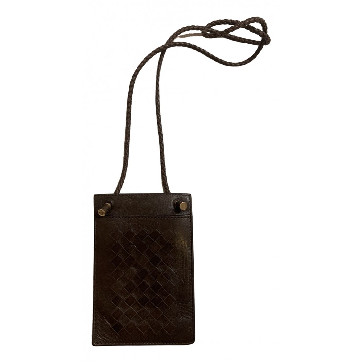 Pouch leather card wallet