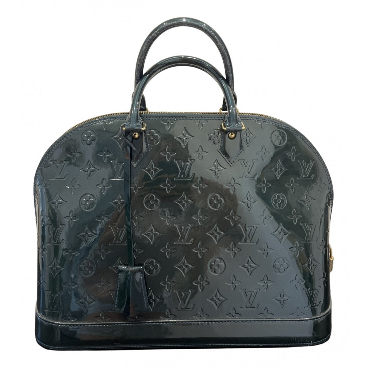 Alma patent leather handbag