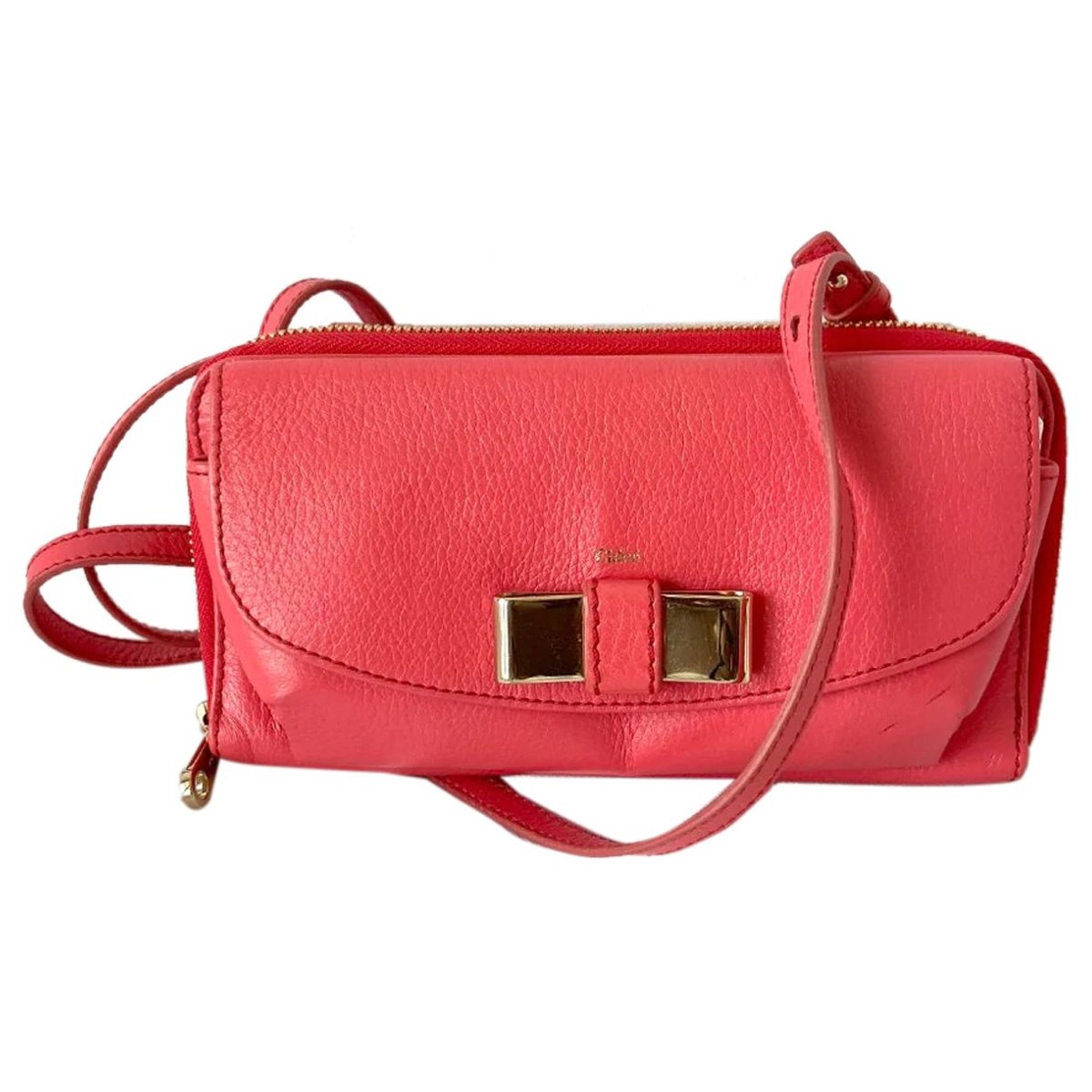 Lily leather crossbody bag