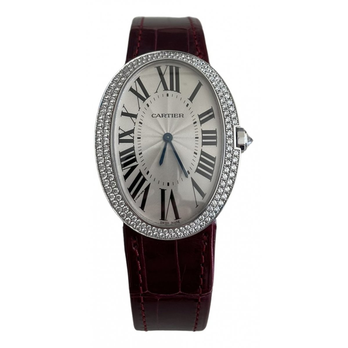 Baignoire white gold watch