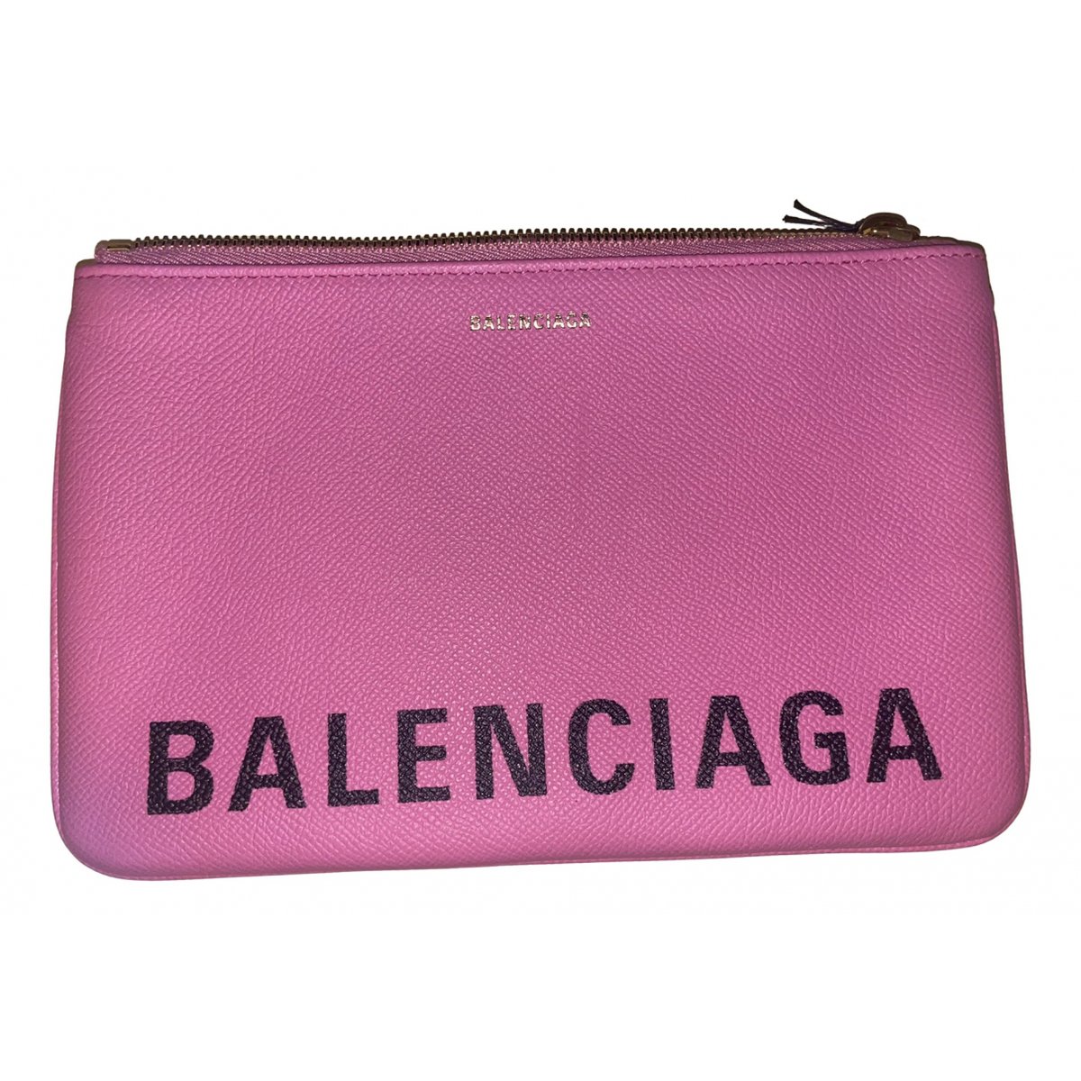 Everyday leather clutch bag