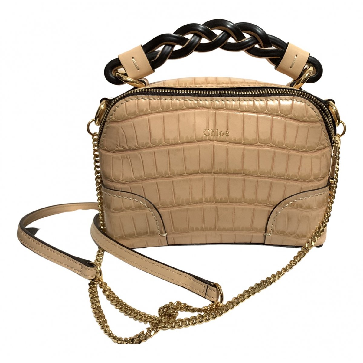 Daria leather handbag