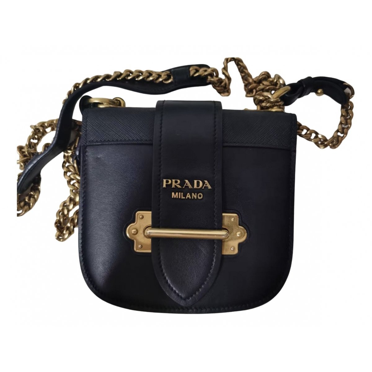 Cahier leather crossbody bag