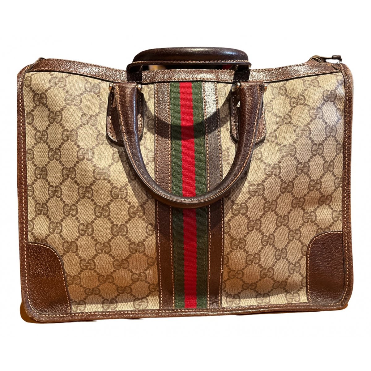 Ophidia Top Handle cloth handbag