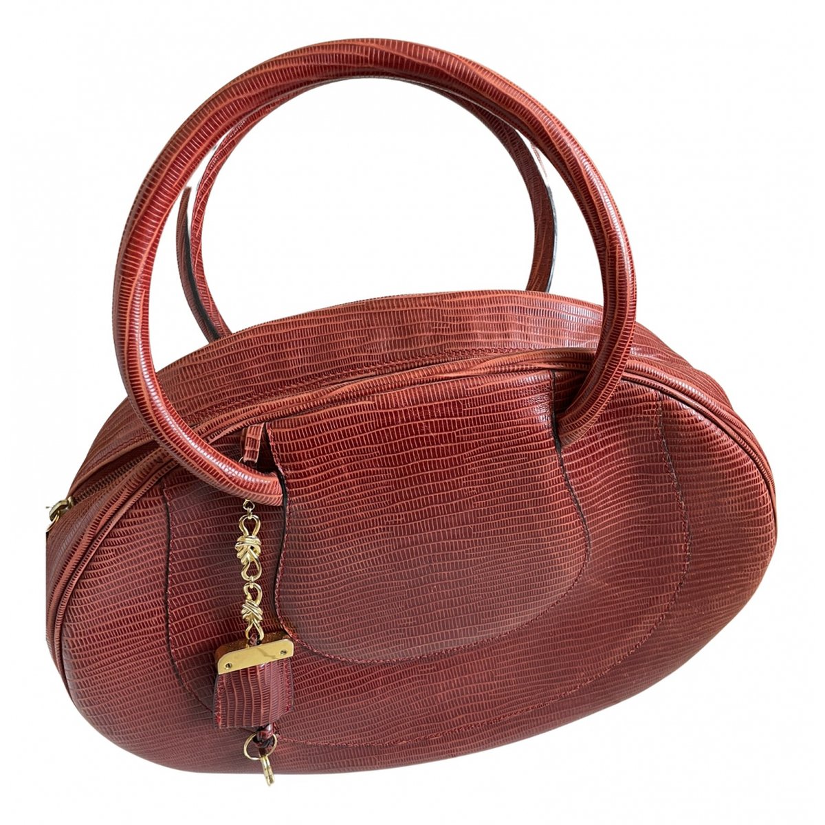 Mademoiselle Adjani leather handbag