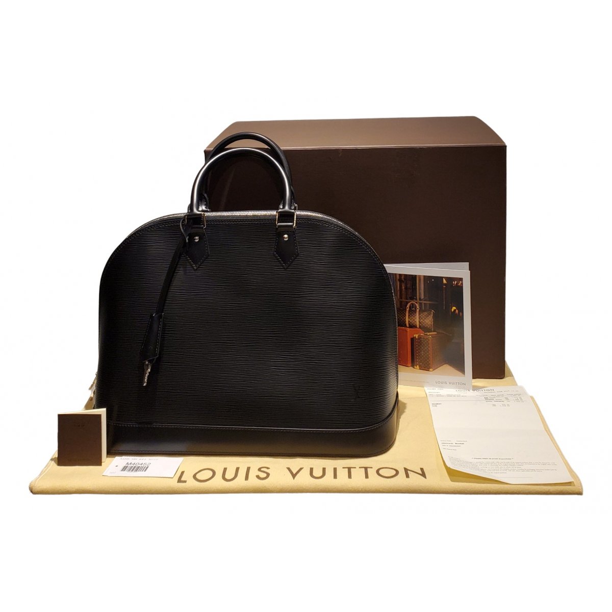Alma leather handbag