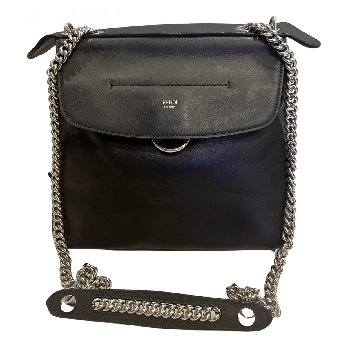 Back to school leather backpack